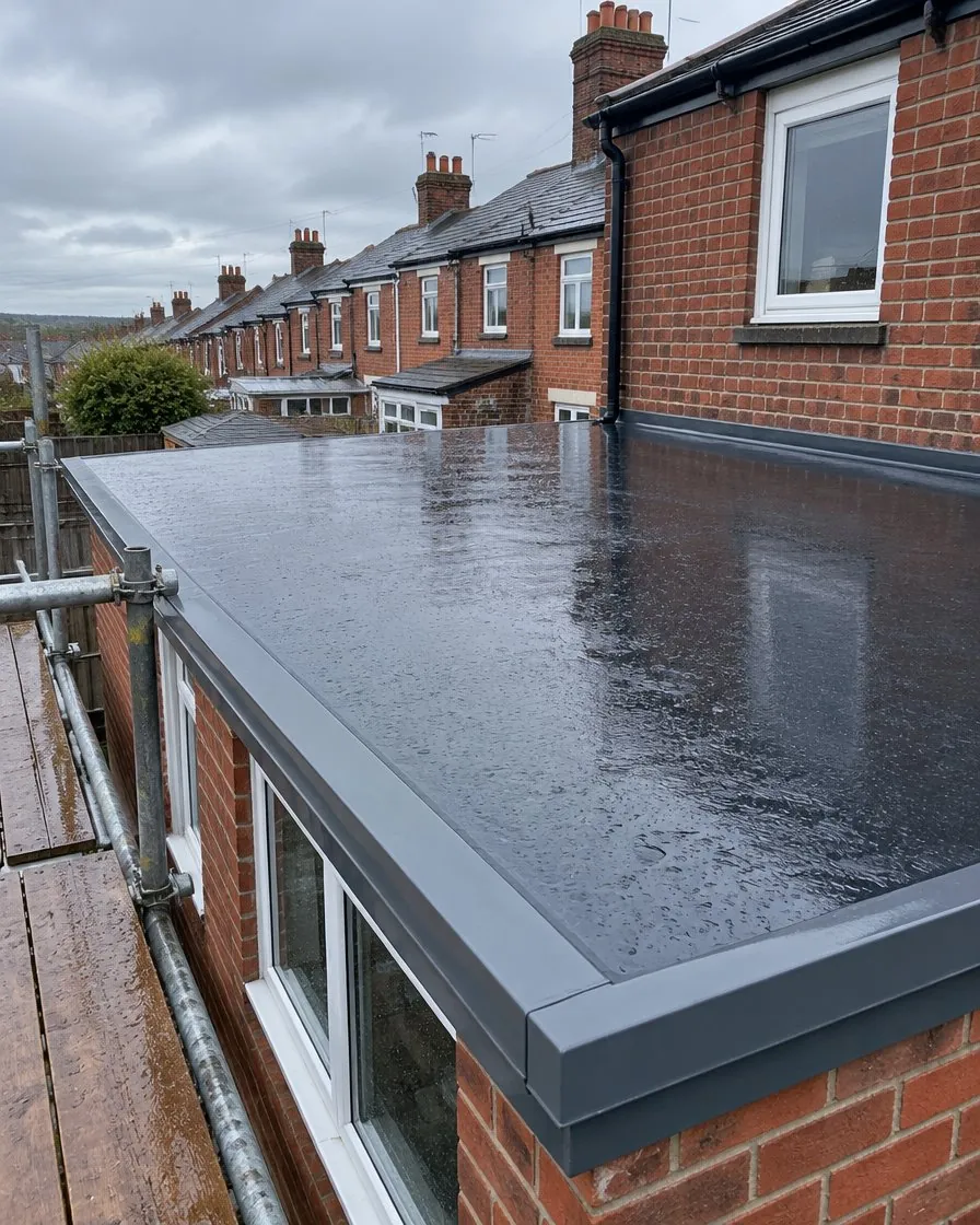 EPDM rubber roofing in Fowey